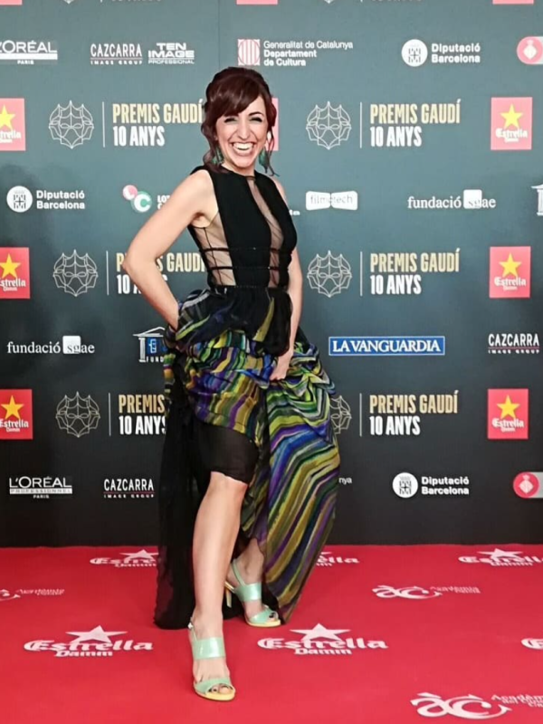 Anna Bertran vestida por su asesora de imagen Mireia Martín