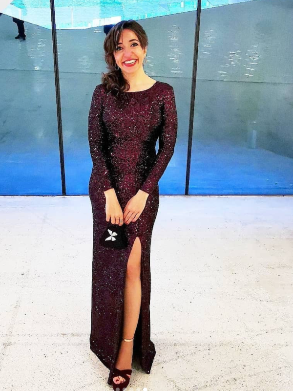 Anna Bertran vestida por su asesora de imagen Mireia Martín