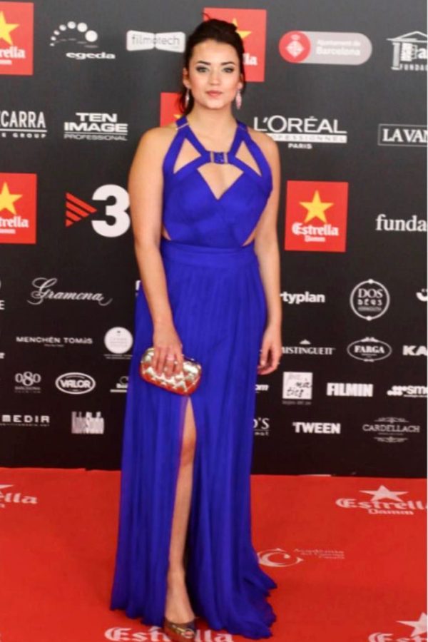 Júlia Creus vestida por su asesora de imagen Mireia Martín